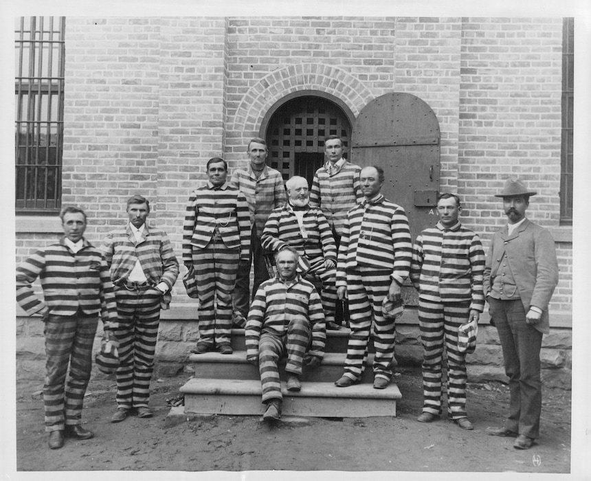 (Tribune file photo) Polygamists while incarcerated at the territorial prison in Salt Lake City.