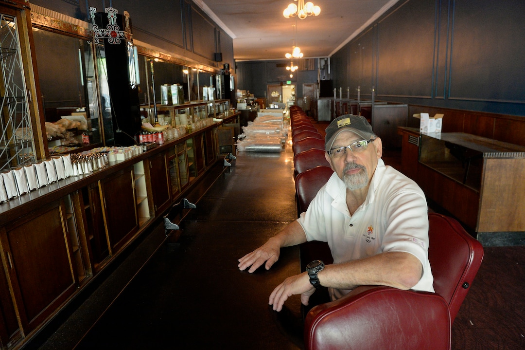 Al Hartmann  |  The Salt LakeTribune
John Speros, sits at the iconic counter at Lamb's Grill in June of 2017, just after announcing that the restaurant had closed for good.