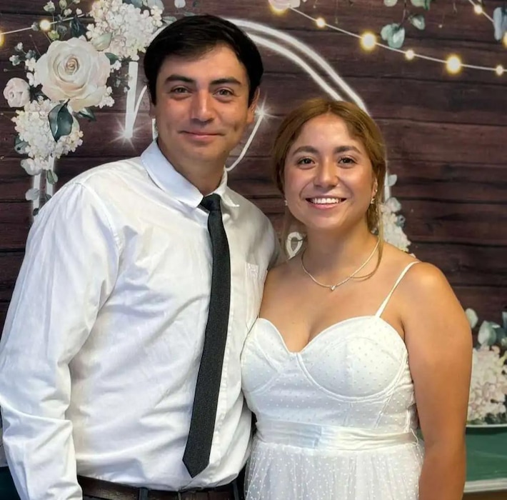 (via Ogden United) Pablo Oyarce and Javiera Galvez were detained by U.S. Immigration and Customs Enforcement agents after a traffic stop on Thursday, Oct. 22, 2026.