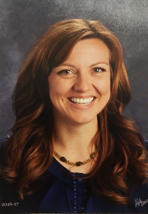 (Courtesy of Utah Board of Education)  Aaryn Snow Birchell, English teacher at Uintah High School in Vernal, has been selected as Utah Teacher of the Year for 2017.