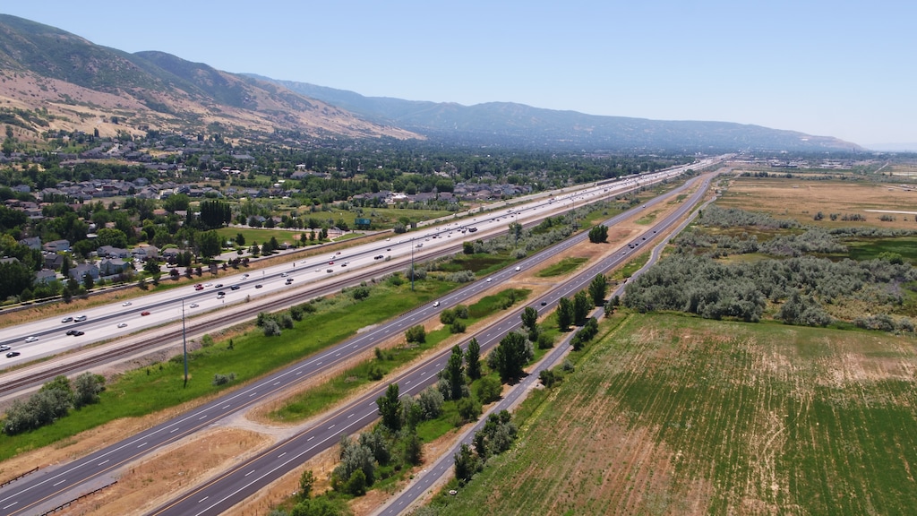 (UDOT | Courtesy photo) This file photo shows part of the route of the planned West Davis Corridor highway, an northward extension of the Legacy Parkway.
The Utah Department of Transportation released photos along the state's preferred route of the West Davis Corridor freeway as identified Thursday in a new environmental impact statement.