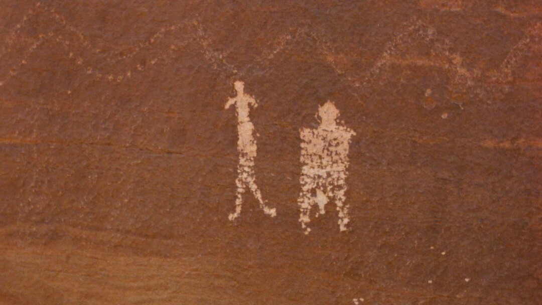 (Deborah Stratman  |  Sundance Institute) Petroglyphs are among the images in director Deborah Stratman's documentary "Last Things," an official selection of the New Frontier section at the 2023 Sundance Film Festival.