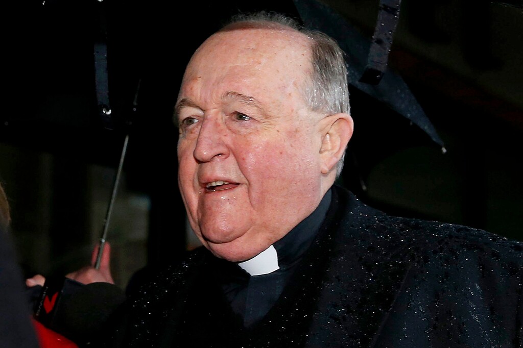(Darren Pateman/AAP via AP) Archbishop Philip Wilson arrives at Newcastle Local Court, in Newcastle, Tuesday, June 19, 2018.