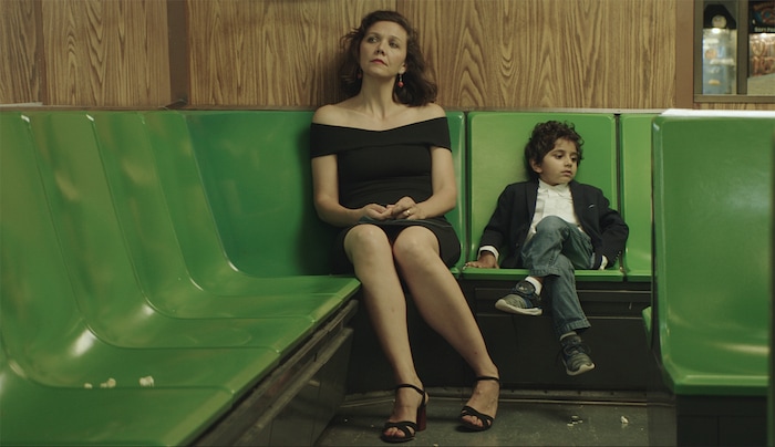 ( Courtesy Sundance Institute) A teacher (Maggie Gyllenhaal, left) fights to help a gifted 5-year-old student (Parker Sevak) in Sara Colangelo's "The Kindergarten Teacher," which will screen in the U.S. Dramatic competition of the 2018 Sundance Film Festival.