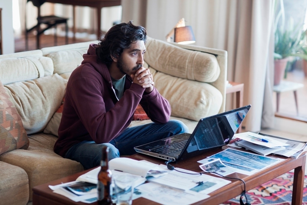 In this image released by The Weinstein Company, Dev Patel appears in a scene from "Lion." Patel portrays Saroo Brierley, an Indian man who was lost as a five-year-old, adopted and raised by Australian parents, and who, 25 years later, used Google Earth to find his way home. (Mark Rogers/The Weinstein Company via AP)