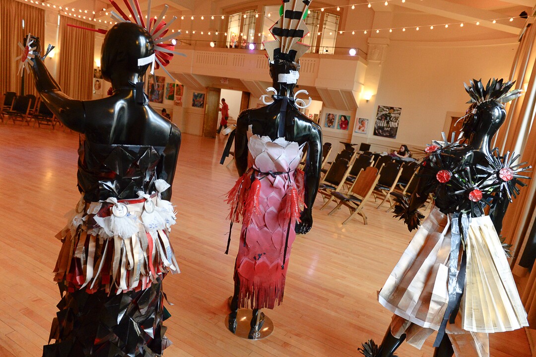 (Francisco Kjolseth  |  The Salt Lake Tribune)  The Pasifika Enriching Arts of Utah presents their 6th annual art exhibit at the Clubhouse, 850 E. South Temple on Saturday, Aug. 25, 2018, as part of Utah Pacific Islander Heritage Month to preserve culture and heritage through all types of mediums and disciplines.