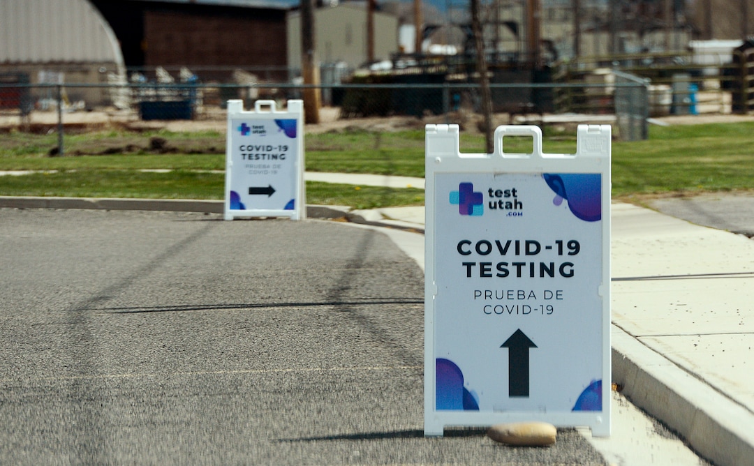 (Francisco Kjolseth | The Salt Lake Tribune) Testing for COVID-19 is performed at the Wasatch County Event Center in Heber City on Wednesday, April 22, 2020, under one of the TestUtah.com contracts the state has with Nomi Health.