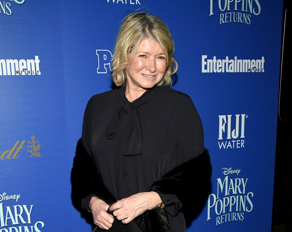 (AP file photo) TV personality Martha Stewart attends a special screening of Disney's "Mary Poppins Returns" in New York on Dec. 17, 2018.