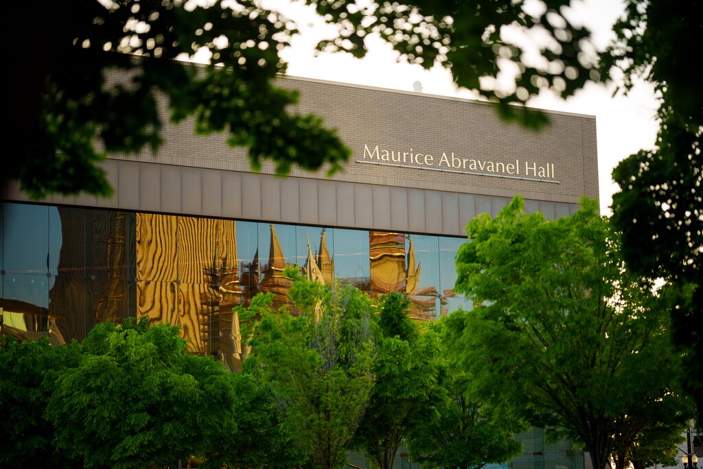 (Trent Nelson  |  The Salt Lake Tribune) Abravanel Hall in Salt Lake City on Friday, May 17, 2024. Abravanel Hall's future is in limbo as a downtown revitalization plan is considered.