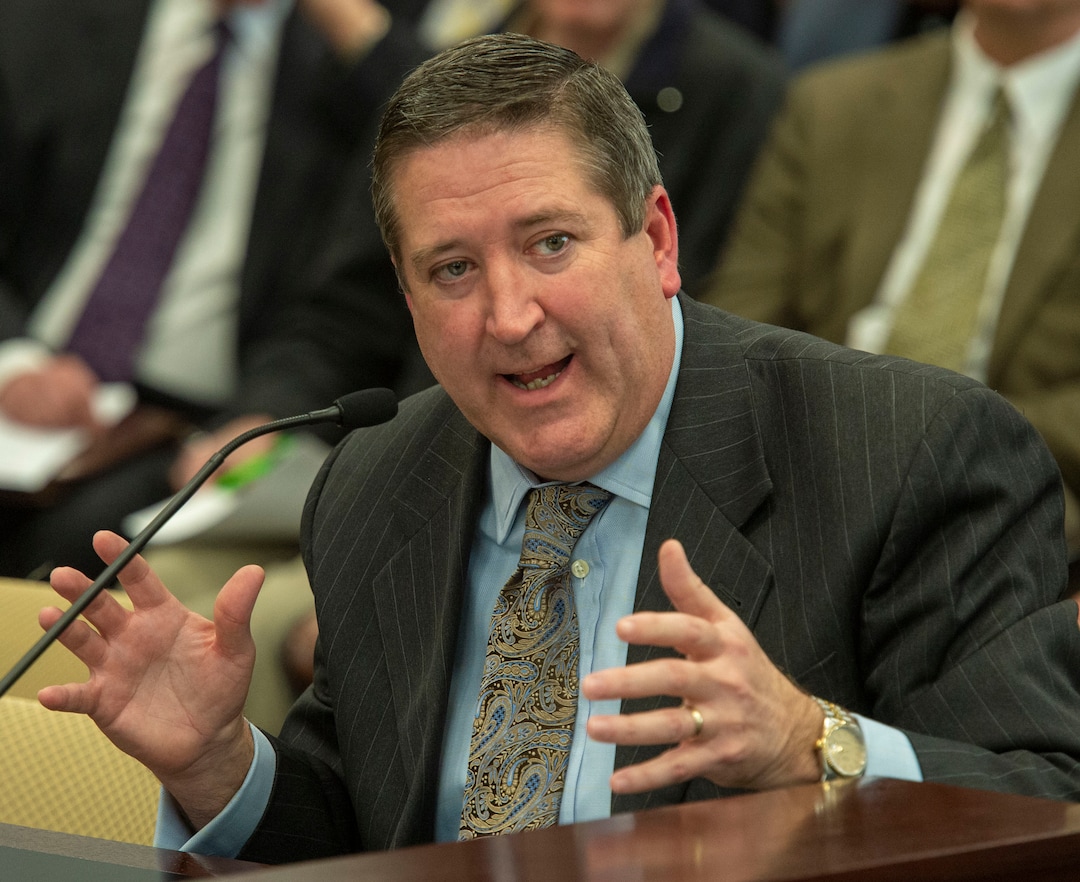 (Rick Egan  |  The Salt Lake Tribune)      Rep. Tim Quinn introduces the new sweeping tax overhaul bill during it's first public hearing in a committee meeting, Friday, March 1, 2019. 