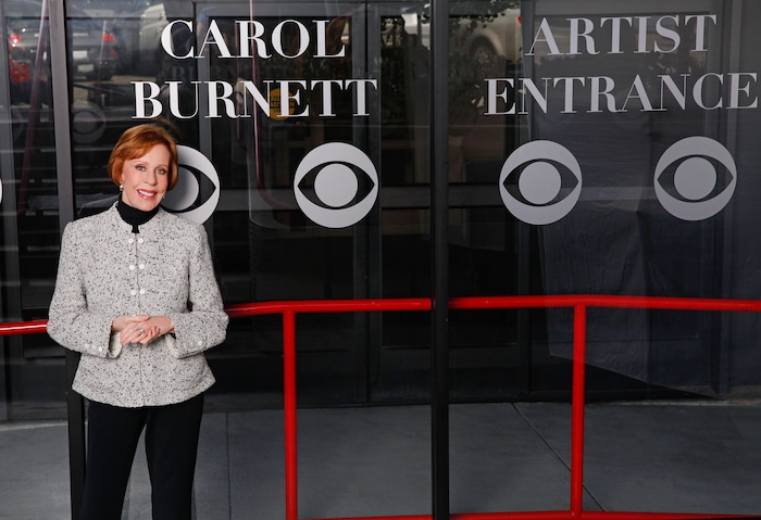 (Photo courtesy Cliff Lipson/CBS) Carol Burnett returns to CBS Television City for “The Carol Burnett 50th Anniversary Special.”