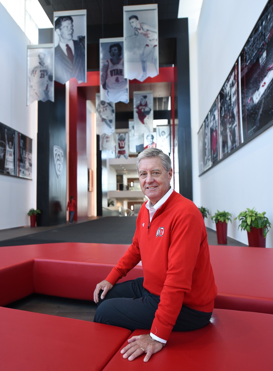 (Francisco Kjolseth  |  The Salt Lake Tribune)  University of Utah athletic director Chris Hill approaches his 30th work anniversary.