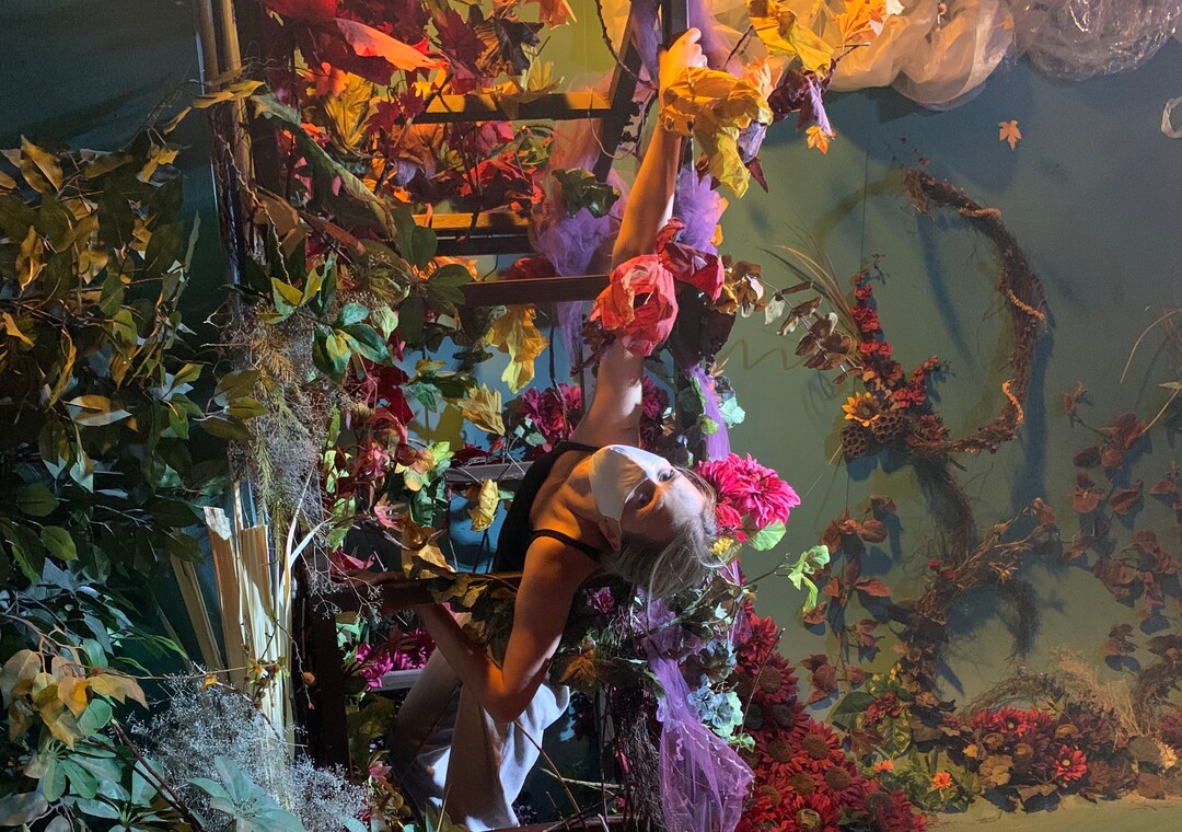 (Graham Brown  |  courtesy of SONDERimmersive) Martina Jorgensen is one of three actors who play the character Brandy in the experimental theater group SONDERimmersive's new production, "The Carousel," staged at the Dreamscapes walk-through art installation in The Gateway.