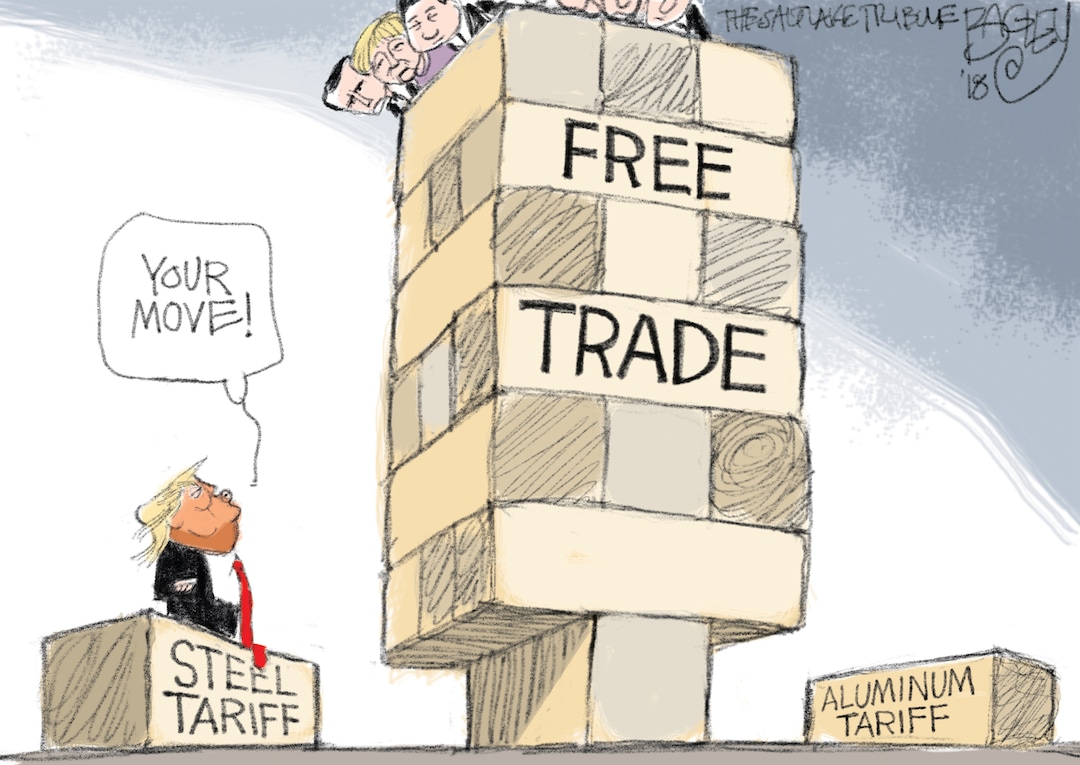 (Pat Bagley | The Salt Lake Tribune) This Pat Bagley cartoon appears in the March 9, 2018, Salt Lake Tribune.