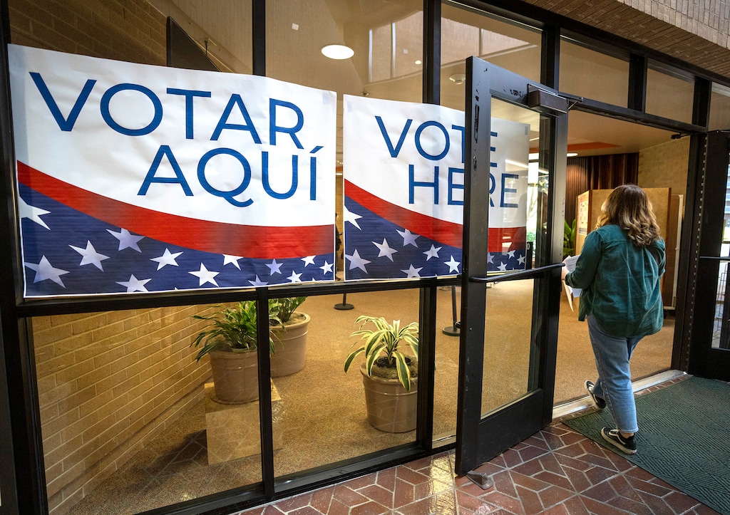 (Rick Egan | The Salt Lake Tribune)  Early Voting at Salt Lake County Government Center, on Wednesday, Oct. 30, 2024.