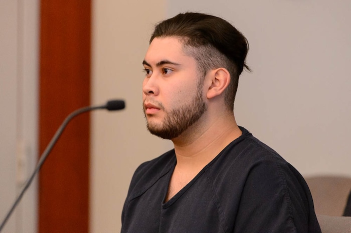 (Trent Nelson | The Salt Lake Tribune)  Abraham Miranda at his sentencing in Salt Lake City, Thursday December 21, 2017. Miranda, 19, pleaded guilty to manslaughter counts for a February crash that killed two of his West High School classmates and critically injured a pregnant woman and her baby.