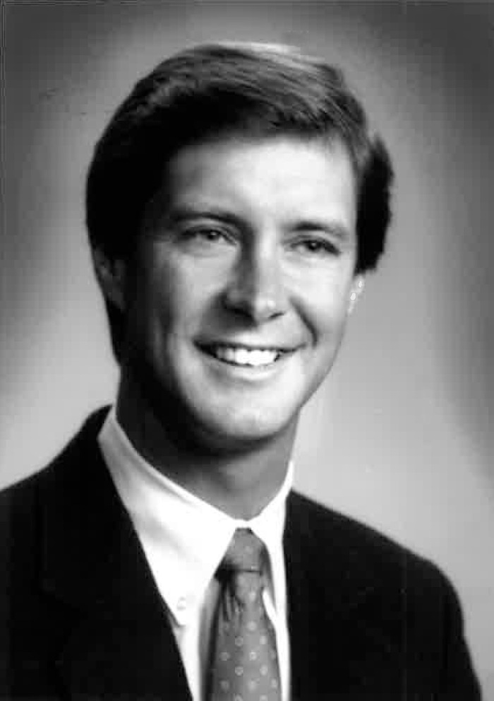 (Tribune File Photo)  University of Utah Athletic Director Dr. Chris Hill, October 16, 1990. 