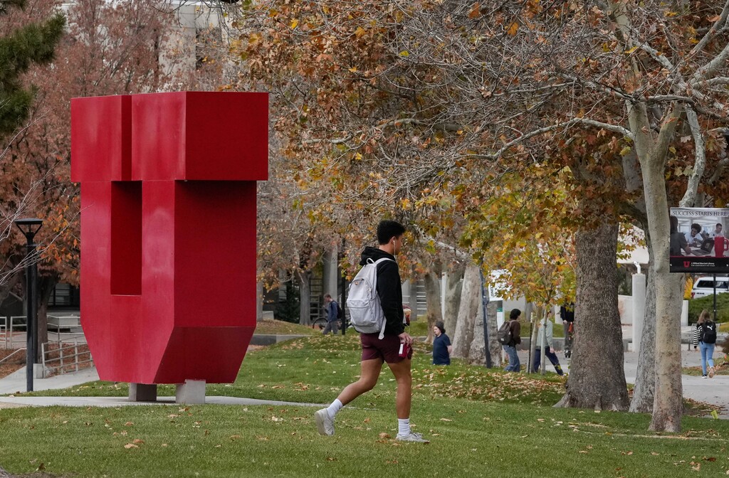 (Francisco Kjolseth  | The Salt Lake Tribune) The University of Utah campus is pictured on Tuesday Nov. 18, 2025.