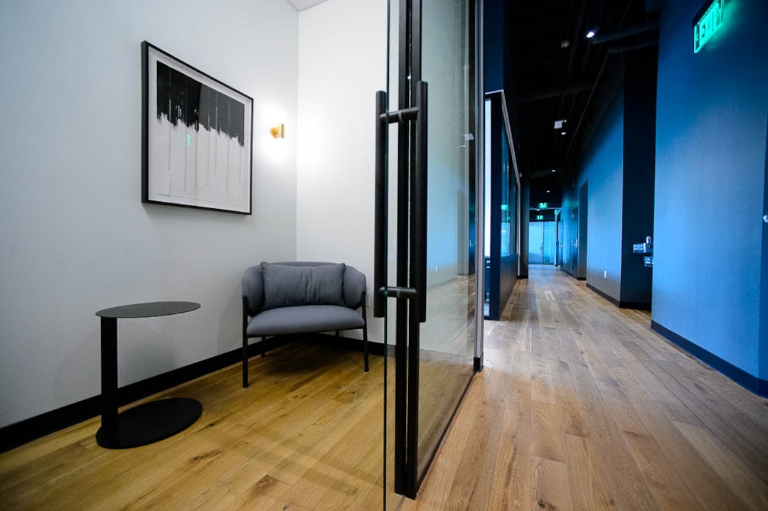 (Trent Nelson | The Salt Lake Tribune)  A phone room at CommonGrounds Workplace in Salt Lake City on Friday March 22, 2019. Downtown Salt Lake City's historic Orpheum Theatre has seen a multi-million dollar renovation and will now house Utah's first CommonGrounds Workplace, a San Diego-based provider of coworking spaces.