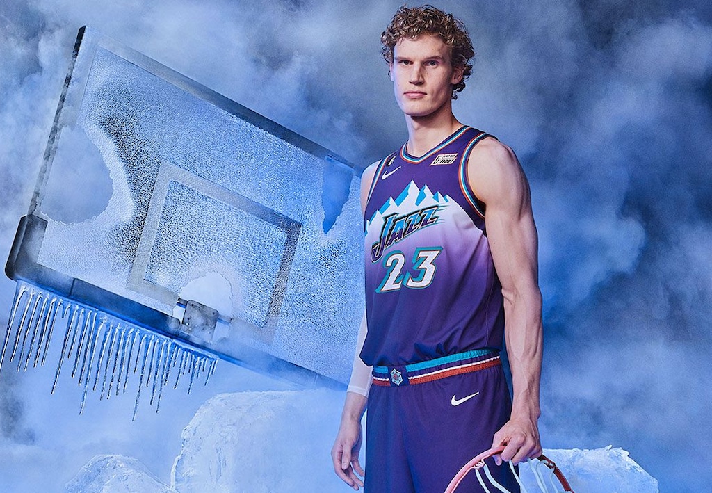 (Utah Jazz) For forward Lauri Markkanen's NBA All-Star campaign, the Utah Jazz leaned into 1990s nostalgia.