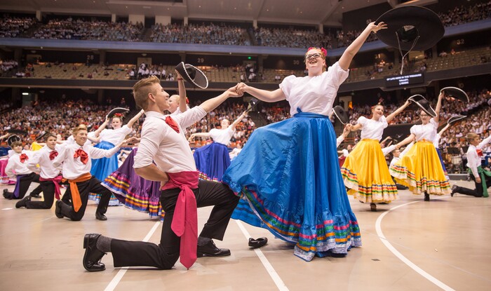 (Courtesy The Church of Jesus Christ of Latter-day Saints) The LDS Church held a cultural celebration Saturday before dedicating their temple in Meridian, Idaho, on Sunday.