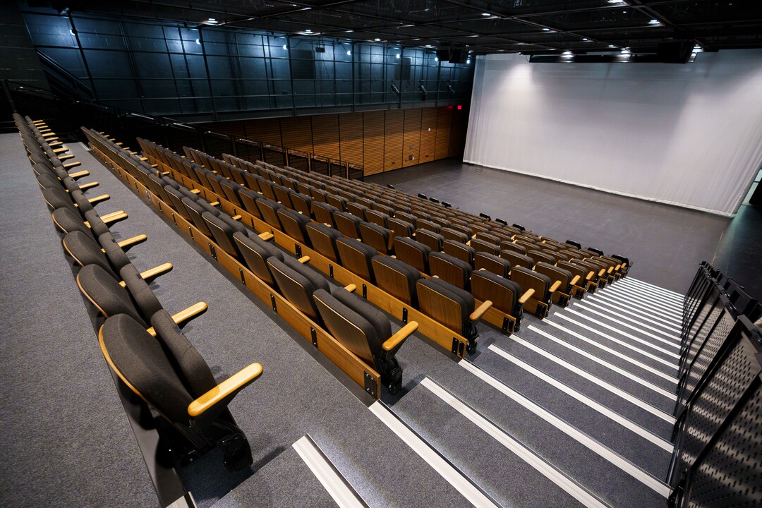 (Trent Nelson  |  The Salt Lake Tribune) The Studio 5400 Theater at the new Mid-Valley Performing Arts Center in Taylorsville on Friday, May 21, 2021.