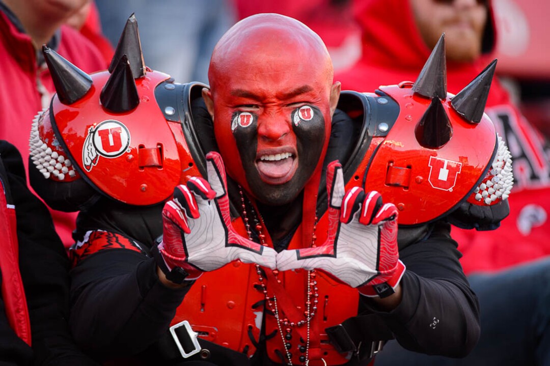(Trent Nelson | The Salt Lake Tribune)  Utah Utes host the Oregon Ducks, NCAA football at Rice-Eccles Stadium in Salt Lake City on Saturday Nov. 10, 2018.