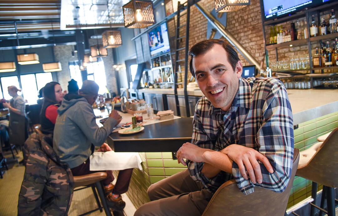 (Francisco Kjolseth  |  The Salt Lake Tribune)  Brooks Kirchheimer, co-owner of Hearth & Hill a new restaurant in Kimball Junction that serves upscale comfort food at 1153 Center Drive in the Newpark Retail Center is one of the new restaurants available to try before (or after) the Sundance Film Festival. 