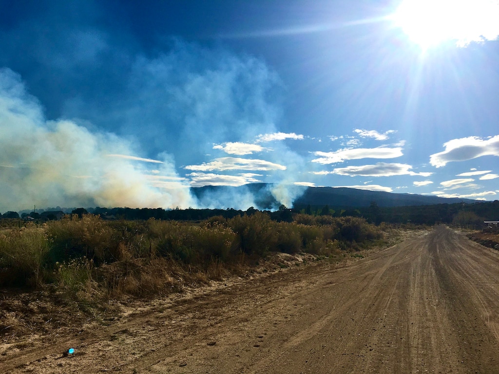 (Utah Fire Info) The Carcass Creek Fire in Wayne County caused evacuations Friday night, burning about 9 acres in the area.