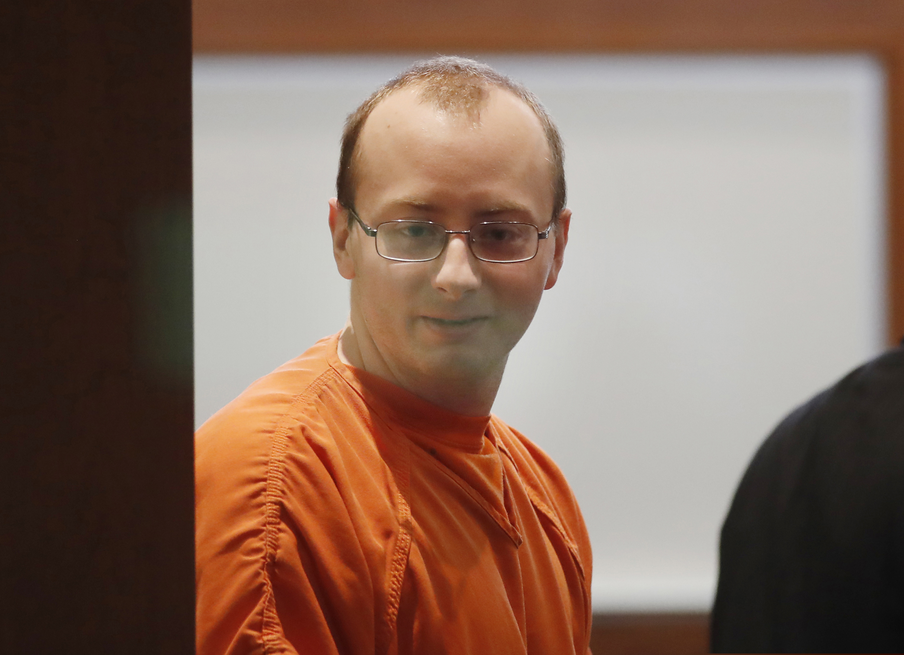 Richard Tsong-Taatarii/Star Tribune via AP, Pool, File) In a Wednesday, Feb. 6, 2019 file photo, Jake Patterson appears for a brief hearing in Barron County Circuit Court in Barron, Wis. A Minnesota television station is reporting Thursday, March 7, 2019 that Patterson, who is charged in the kidnapping of 13-year-old Jayme Closs, says in a letter from jail that he plans to plead guilty. Patterson, 21, is accused of killing James and Denise Closs on Oct. 15 and kidnapping their daughter, Jayme Closs, from their Barron home. Jayme escaped on Jan. 10, after 88 days.(