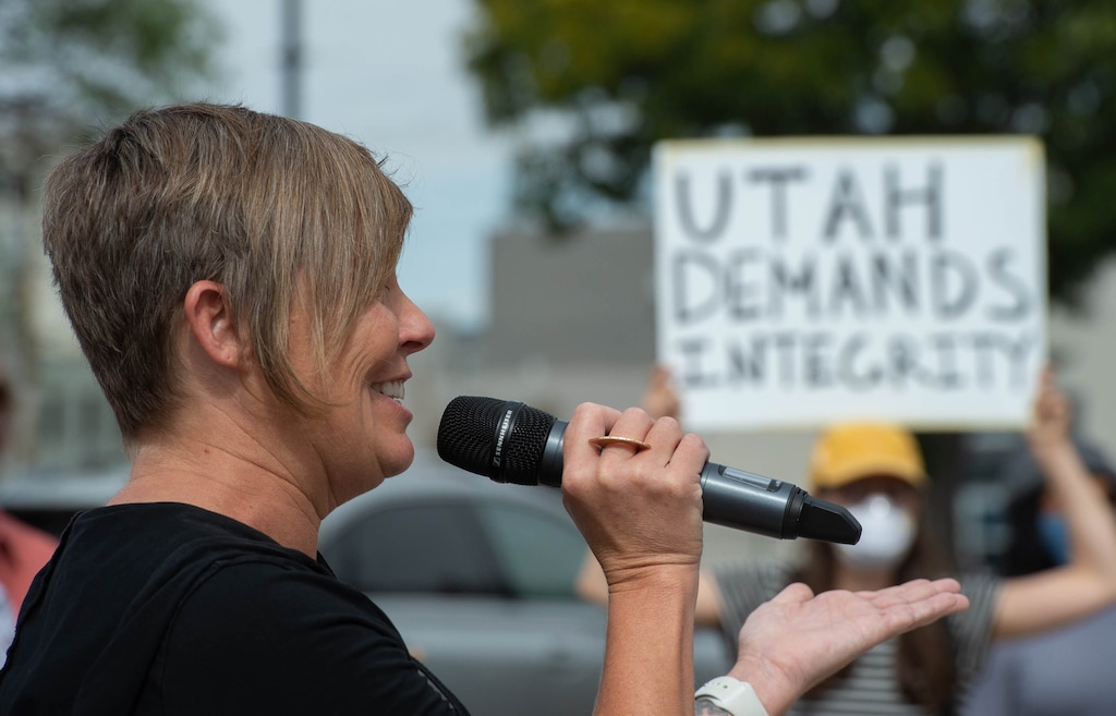 (Francisco Kjolseth | Tribune file photo) Salt Lake City council member Amy Fowler posted on Facebook that she was outraged by the death of Bernardo Palacio-Carbajal, who was shot to death by Salt Lake City police. The police union called the statement "reckless" and "unethical."