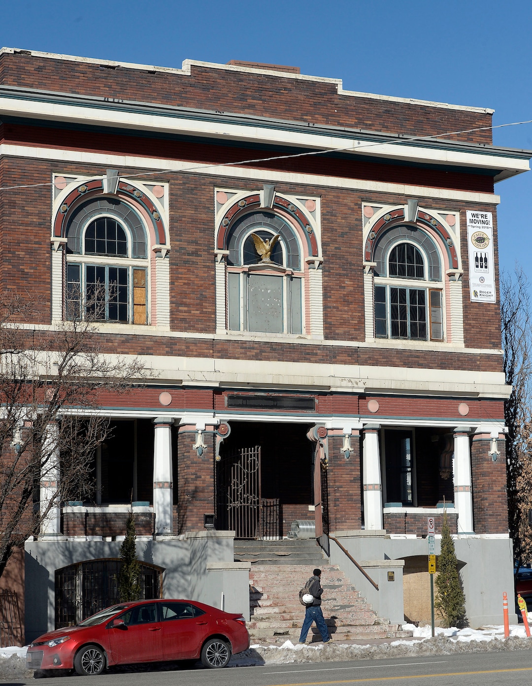(Al Hartmann  |  The Salt Lake Tribune) 	Salt Lake City’s Caffe Molise and its sibling, BTG Wine Bar, will be moving in May to the historic Eagle Building at 404 S. West Temple. The building currently is being remodeled to accommodate the move. 
