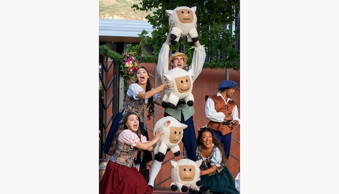 (Rick Egan | The Salt Lake Tribune) The Greenshow at the Utah Shakespeare Festival in Cedar City, on Saturday, July 3, 2021.