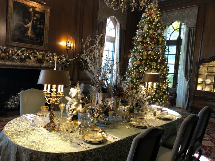 (Scott D. Pierce | The Salt Lake Tribune) The dining room at Filoli.