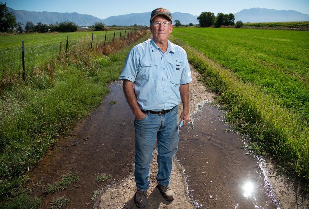 (Francisco Kjolseth  |  The Salt Lake Tribune) Scott Wayment, a third-generation dairy farmer, has spearheaded an effort to annex all of Warren and its estimated 400 residents into Plain City (to avoid being included in the proposed new West Weber City.) As rooftops overtake farmland, a clash of values is playing out in city councils, the county commission and even the state Legislature. A question on the ballot to create the new city across the western swath of the county has divided newer residents and those with roots several generations deep in a tug of war over incorporation vs. annexation.