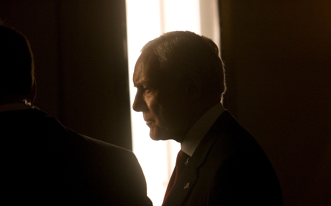 (Scott Sommerdorf | The Salt Lake Tribune) Sen. Orrin Hatch is interviewed on a local TV news program at the Utah GOP headquarters, Tuesday, Nov. 6, 2012.