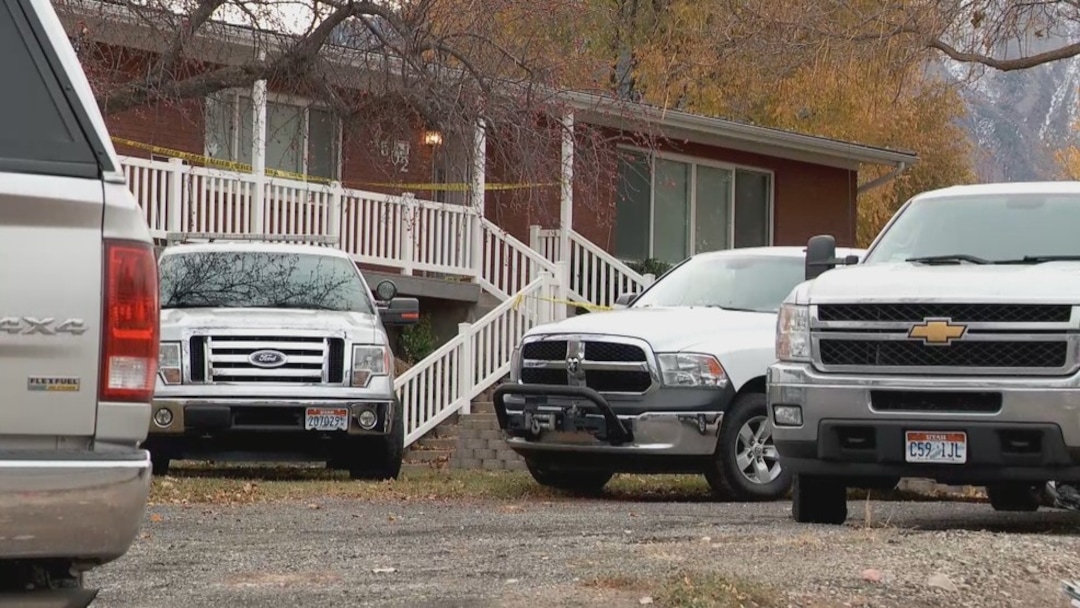 (Photo courtesy of KUTV News)  A family of four and their dog were found shot to death inside this Mapleton home late Thursday night, the victims of a suspected murder-suicide.