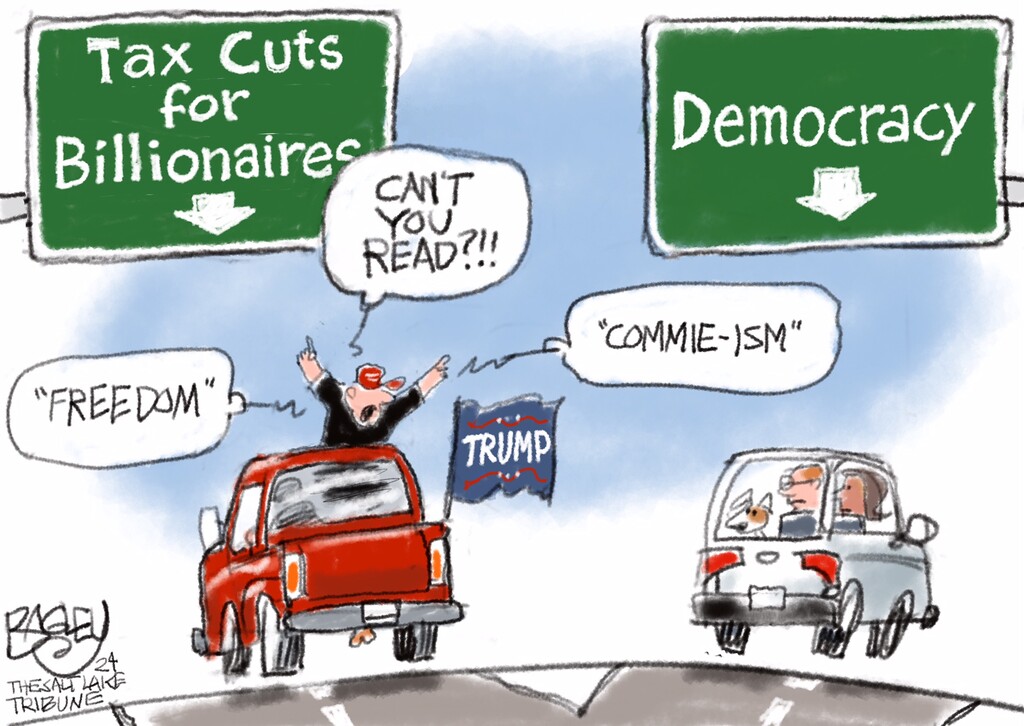 The Road to Serfdom | Pat Bagley