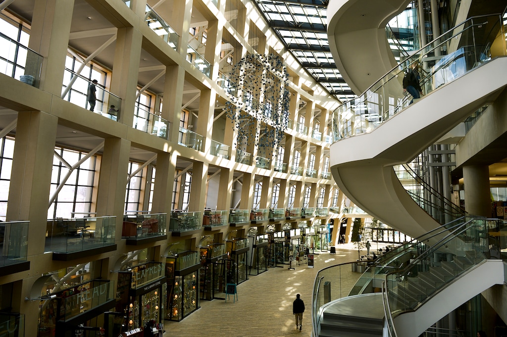(Leah Hogsten | Tribune file photo) The Salt Lake City Public Library celebrated 120 years of service Tuesday, Feb. 14, 2018.