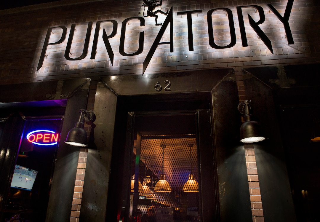 (Scott Sommerdorf   |  The Salt Lake Tribune)   Purgatory Bar was opened by the folks who own Sapa Grill around the corner and its menu shows many Asian influences, from fried rice with Spam to a wrap made with chicken katsu.