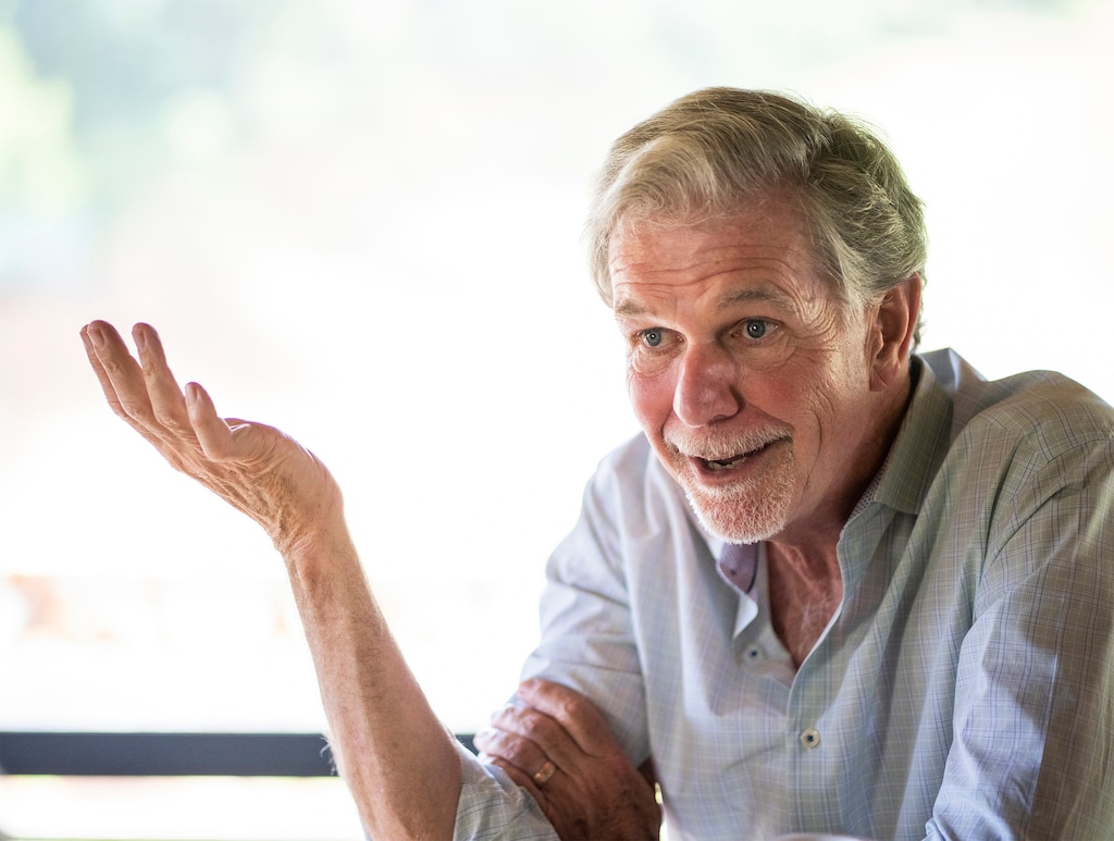 (Rick Egan | The Salt Lake Tribune)  Reed Hastings, the recently retired CEO of Netflix talks about improvements that are planned for Powder Mountain ski resort, on Monday, Aug. 28, 2023. 