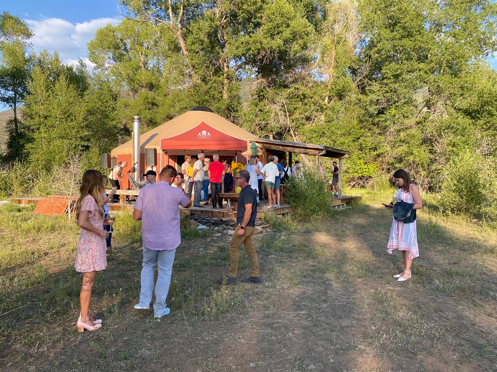 (Leave Room for Dessert Eateries) Diners gather for Hill's Kitchen 2021 Astronomy Dinner. The 2022 version is set for Friday, August 5, at Avalanche Ranch in Oakley.