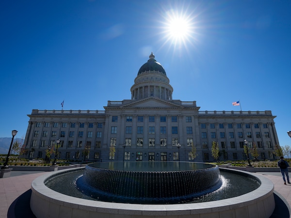 (Bethany Baker | The Salt Lake Tribune) The Utah Capitol in Salt Lake City on Wednesday, Sept. 30, 2026.