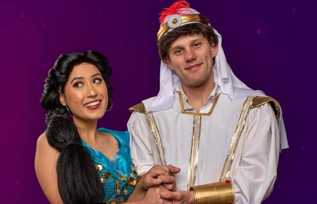 (Photo courtesy Off Broadway Theatre) "A Lad 'n His Lamp" was loaded with references to Utah.