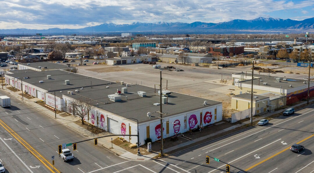 (Rick Egan | The Salt Lake Tribune) The murals on the Fleet Block, along 300 West and 800 South in Salt Lake City, Thursday, Nov. 19, 2020.