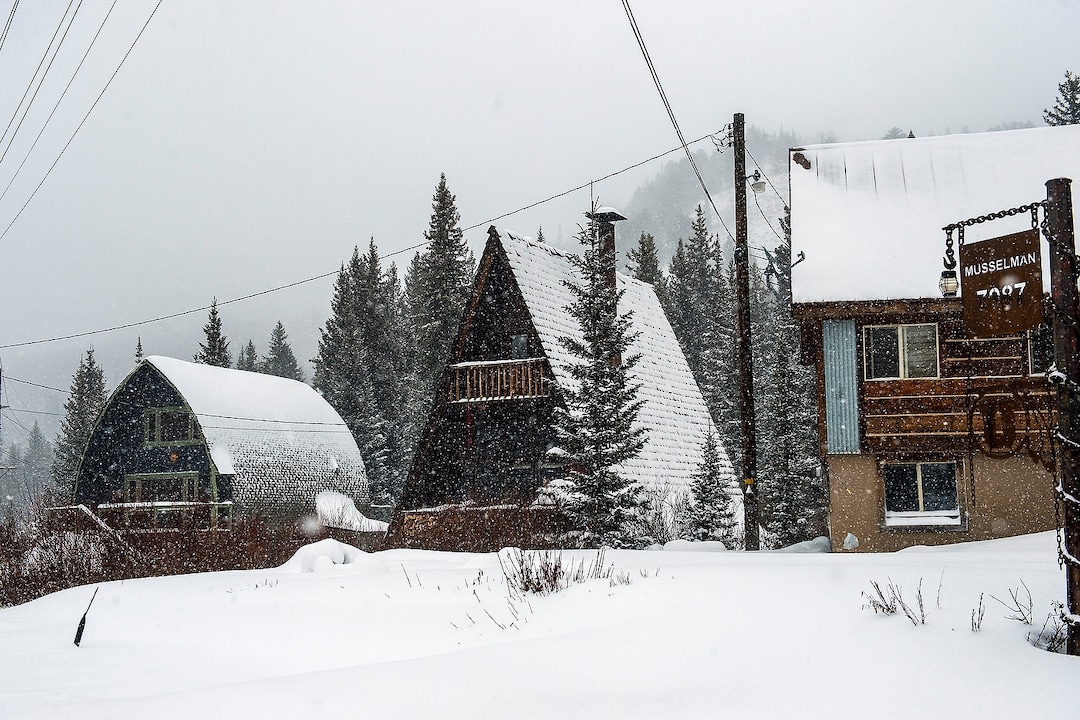 (Chris Detrick  |  The Salt Lake Tribune) Homes in Brighton Saturday, December 23, 2017.  