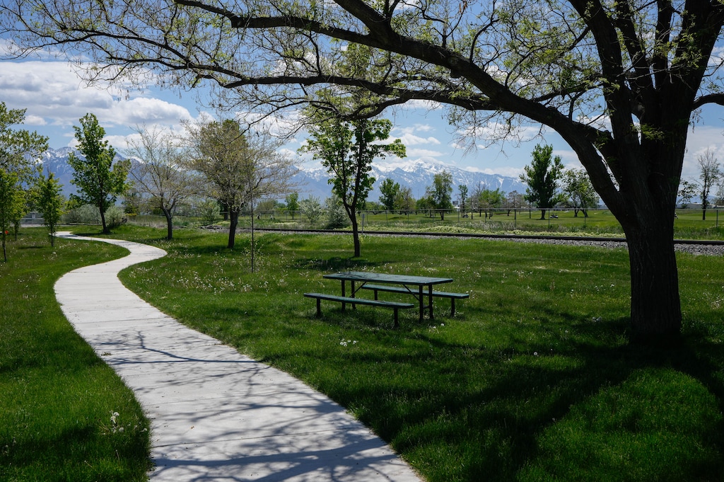 (Francisco Kjolseth  |  The Salt Lake Tribune) The still-developing Glendale Regional Park, seen in May 224, has been updated with new public art, playground equipment and seating areas.