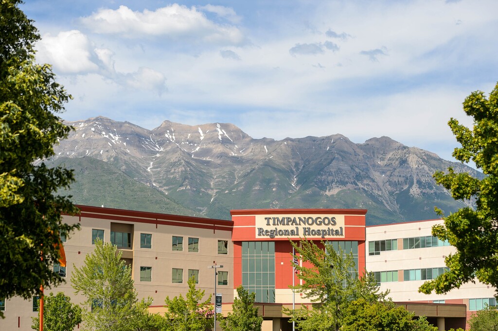 (Trent Nelson  |  The Salt Lake Tribune) Timpanogos Regional Hospital in Orem on Friday, June 12, 2020.