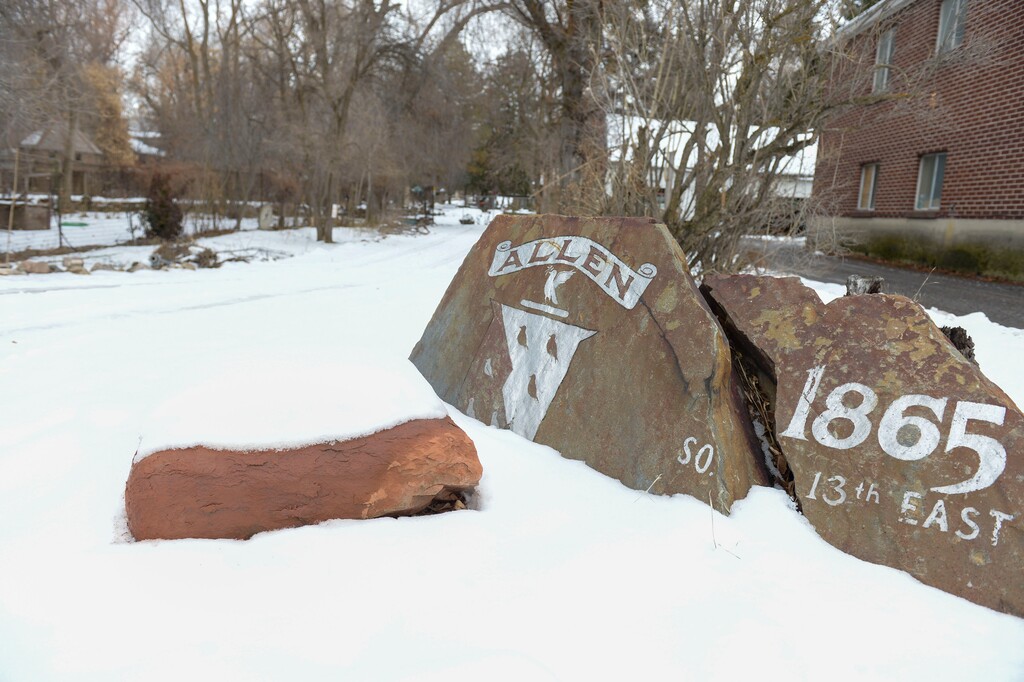 (Leah Hogsten  |  The Salt Lake Tribune) Allen Park, located across the street from Westminster College off 1300 East north of Westminster Avenue, is shown on Jan 16, 2020.