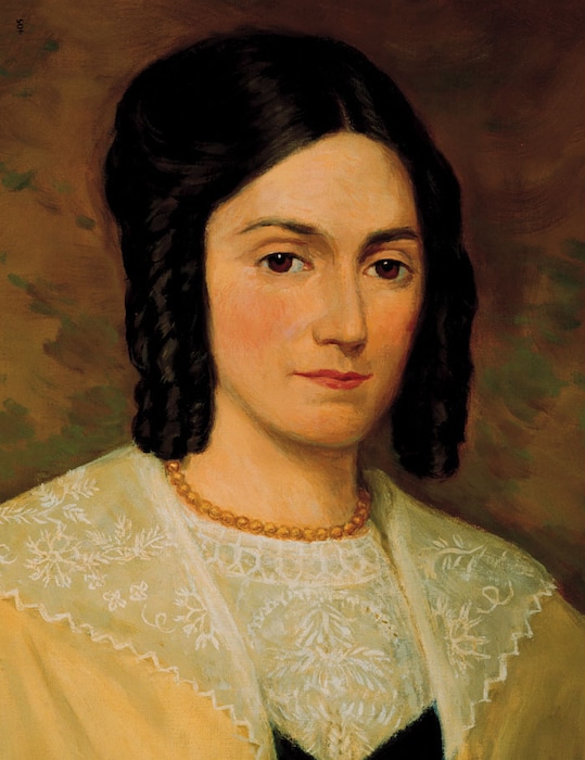 Emma Hale Smith, wife of LDS Church founder Joseph Smith.Photo courtesy of the LDS Church